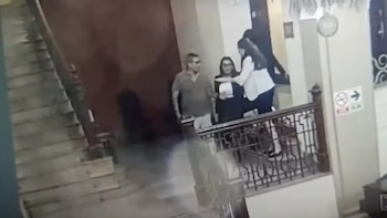 Víctor Zanabria, jefe de la PNP, en el Hotel Bolívar el pasado miércoles 30 de abril.