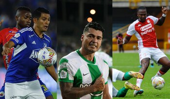 Millonarios, Atlético Nacional e Independiente