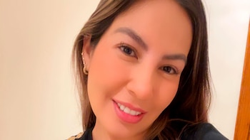 Pamela López y su reacción