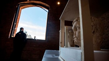 La exposición en Roma muestra