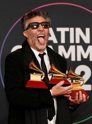 Fito Paez poses with his