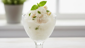 Nieve de guanábana con toque