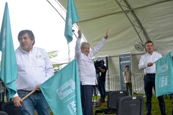 López Obrador inauguró las obras