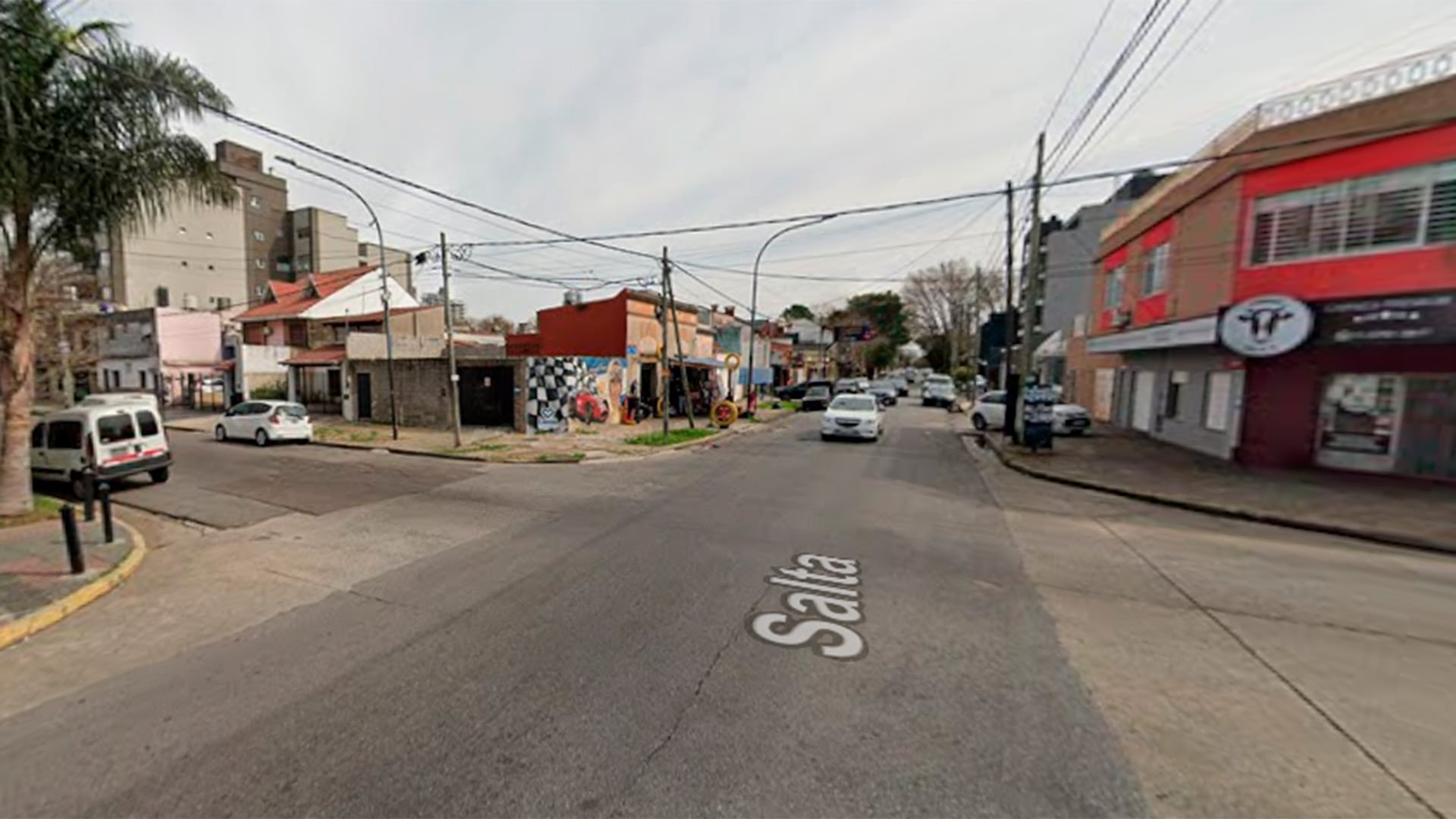 La esquina donde se produjo el tiroteo