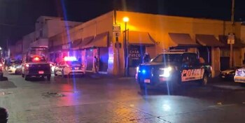 La policía resguarda la zona