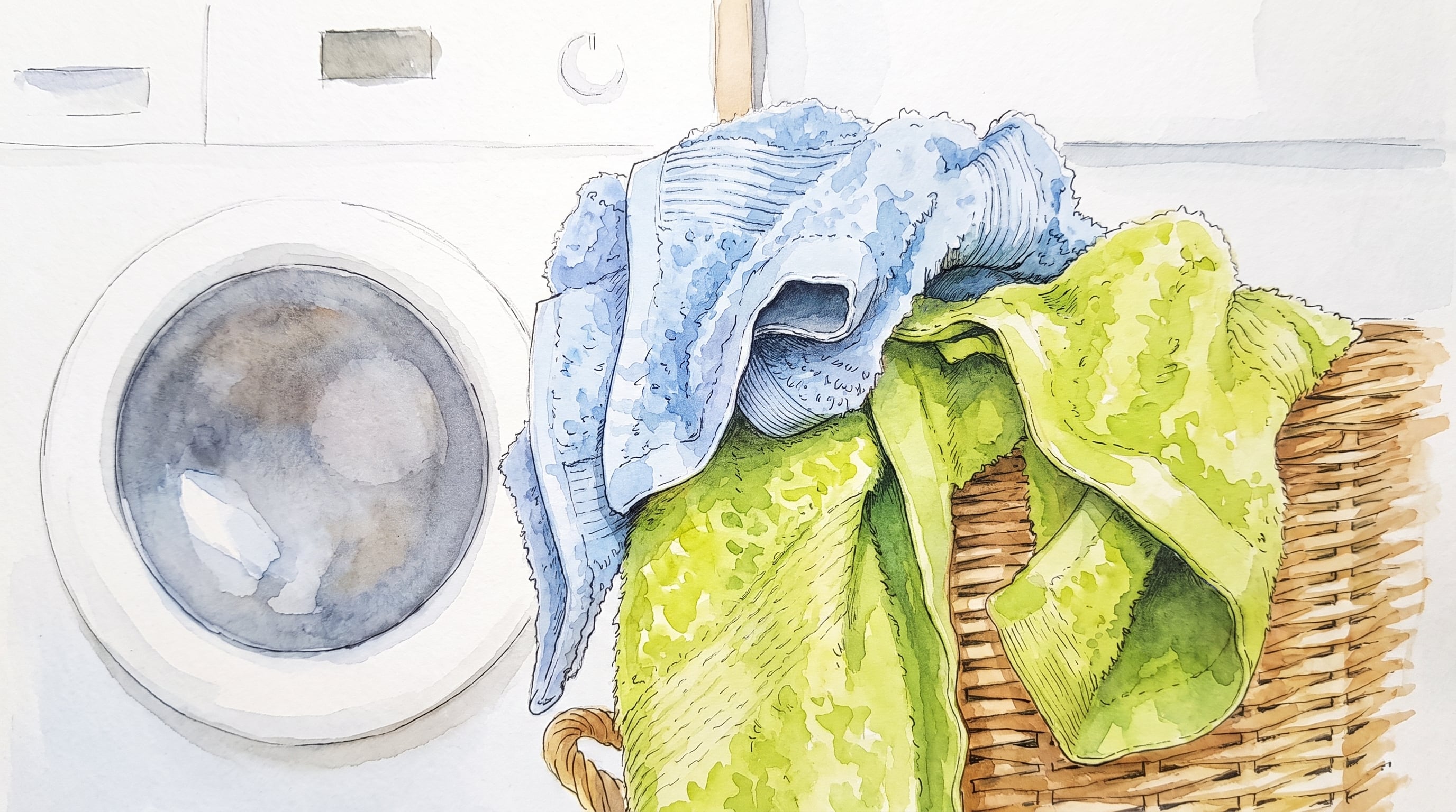 Qué pasa cuando se mezclan las toallas de baño y los paños de cocina en el lavarropas