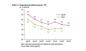 REM BCRA agosto 2022