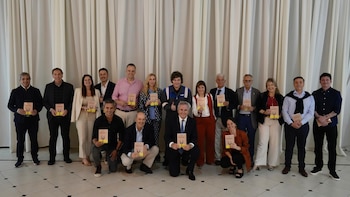 Javier Milei reunió a todo