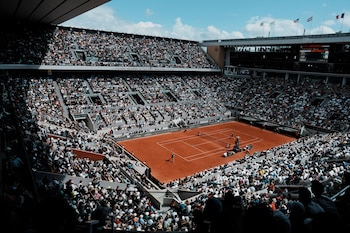 La pista central de Roland Garros (AP Foto/Thibault Camus)