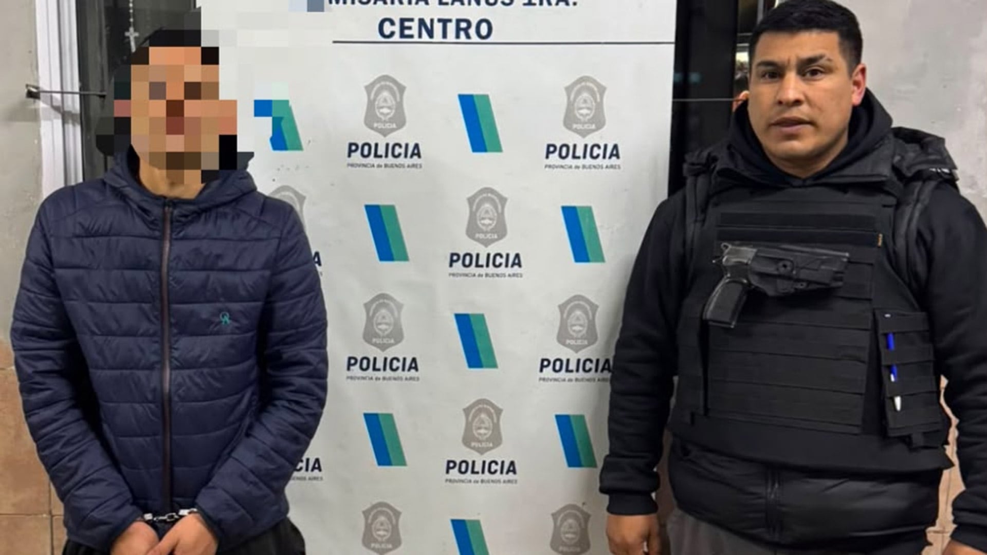 Los detenidos están acusados de robo agravado en poblado y en banda y tenencia de arma de guerra