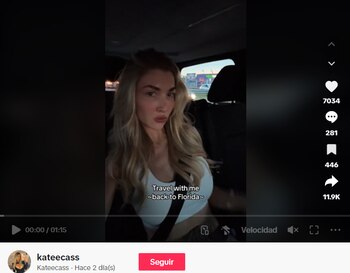 Kate Cassidy, novia de Liam