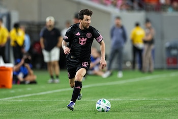 Messi, en el amistoso ante