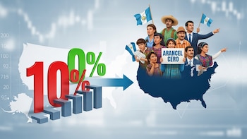 Exportadores guatemaltecos piden a Estados Unidos restablecer el arancel cero para productos gravados con 10%