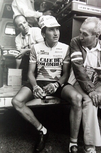 La histórica conquista de Lucho Herrera en la Vuelta a España 1987 vincula la imagen del café de Colombia con los logros ciclistas en Europa - crédito Colprensa