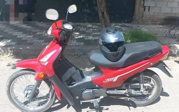 La motocicleta Keller utilizaada por