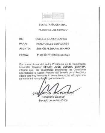 Por ahora, no hay fecha