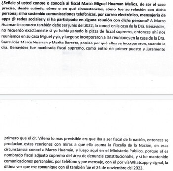 Fiscales Marco Huamán y Marita