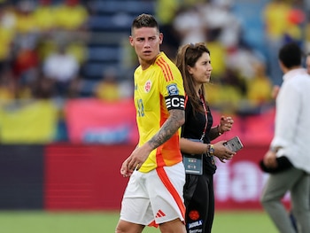 James Rodríguez's rhythm