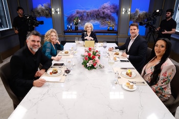 Mirtha Legrand recibió a Soledad Silveyra, José María Listorti, Leo Montero y Evelyn Botto (Prensa Eltrece)