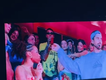 Tiago PZK acompañó el momento