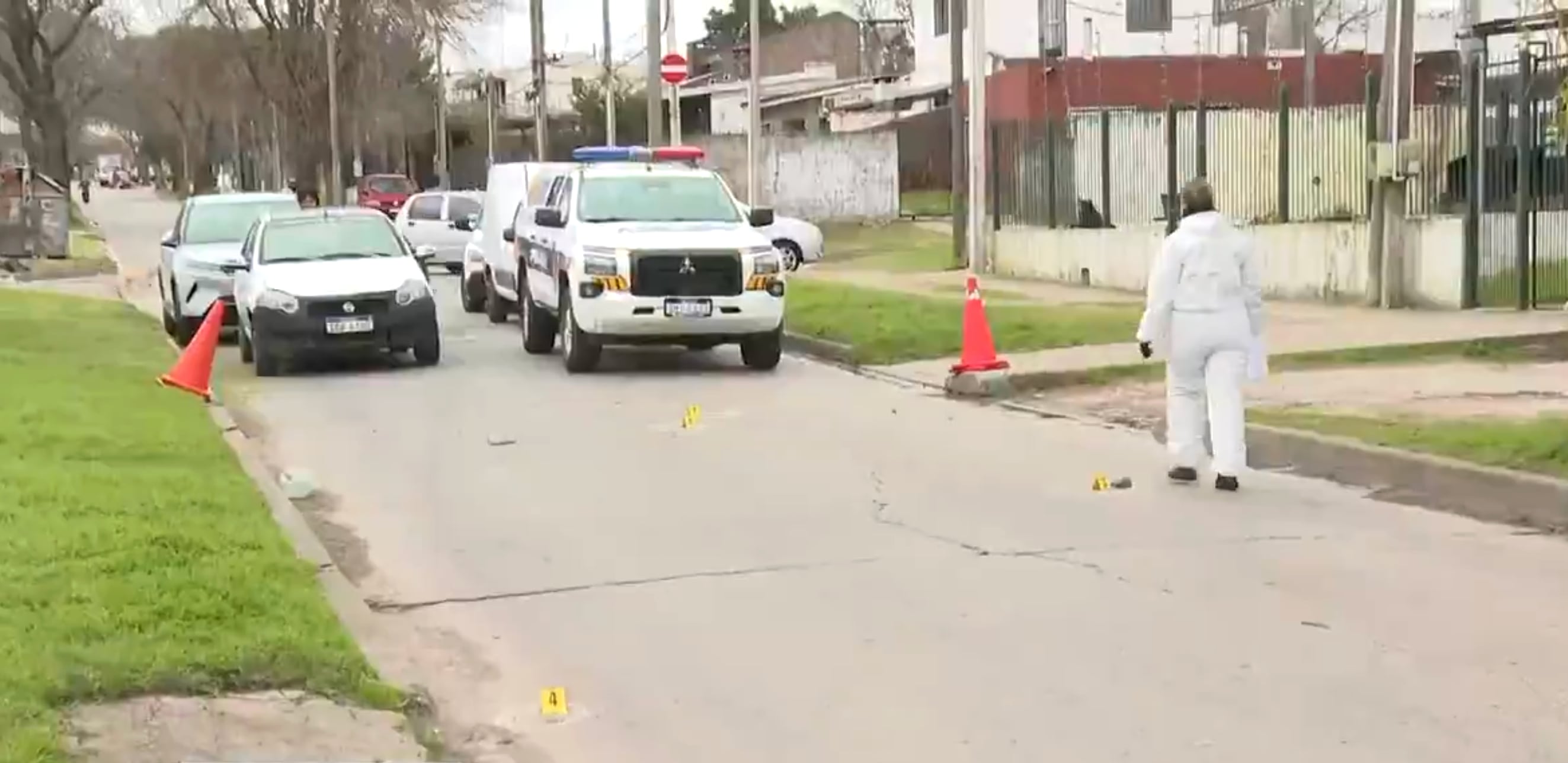 Piedras Blancas, el lugar en el que una joven de 24 años fue asesinada (Captura Telenoche/Canal 4)