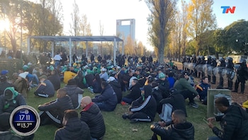 150 barristas de Deportivo Cali