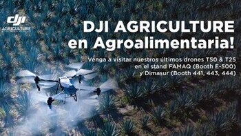 DJI presentará sus drones agrícolas