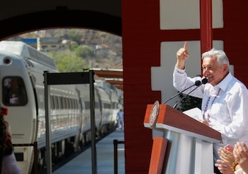 AMLO inauguró el Tren Interoceánico