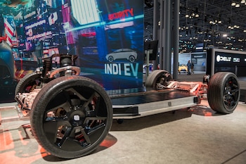 La plataforma eléctrica tiene dos