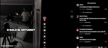 La Manada se queda sin fluido eléctrico cuando una abogada analizaba el caso de Magaly Medina. Captura: TikTok.