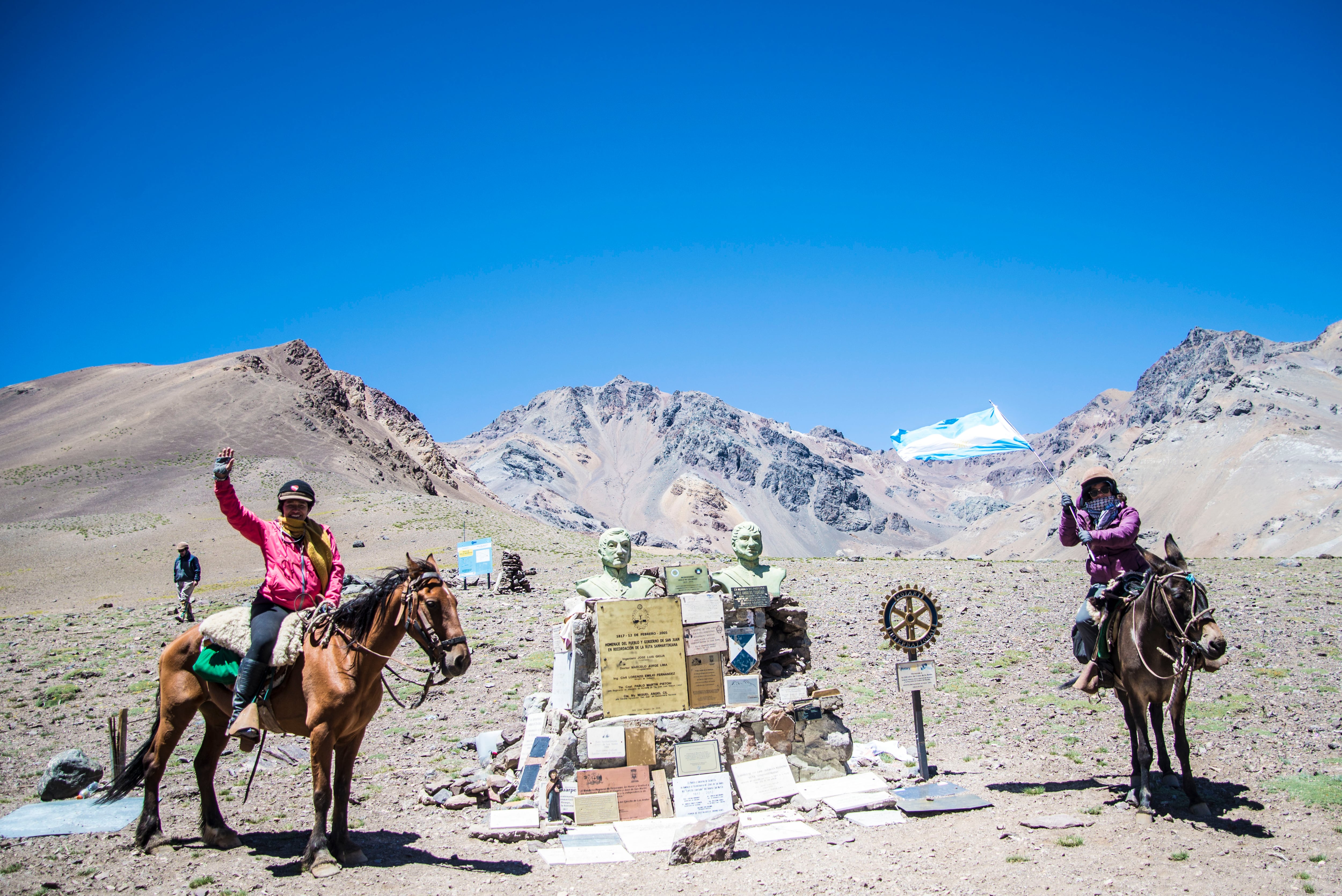En 2017 Sofía hizo el cruce de Los Andes a caballo junto a su mamá. “Me gustaría volver a hacerlo porque cuando lo hice era chica