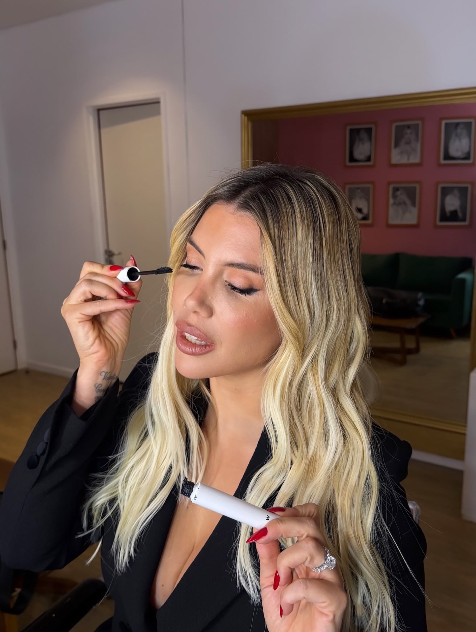 Wanda Nara también hizo referencias a su rol de empresaria