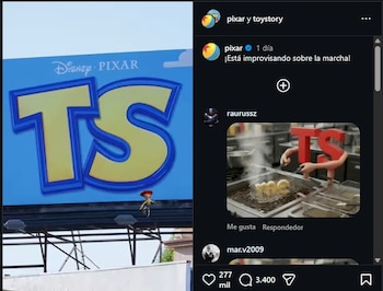 Diz-se que o anúncio é uma referência à música