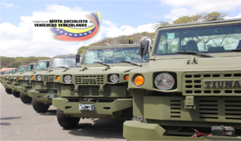 Los vehículos Tiuna