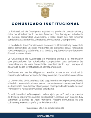 Elementos de seguridad acordonaron la zona del río Pastita tras el hallazgo del cuerpo de Joan Francisco Díaz, estudiante de la Universidad de Guanajuato. Crédito: Especial