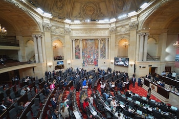 Plenaria Cámara de Representantes Colombia - crédito Prensa Cámara de Representantes