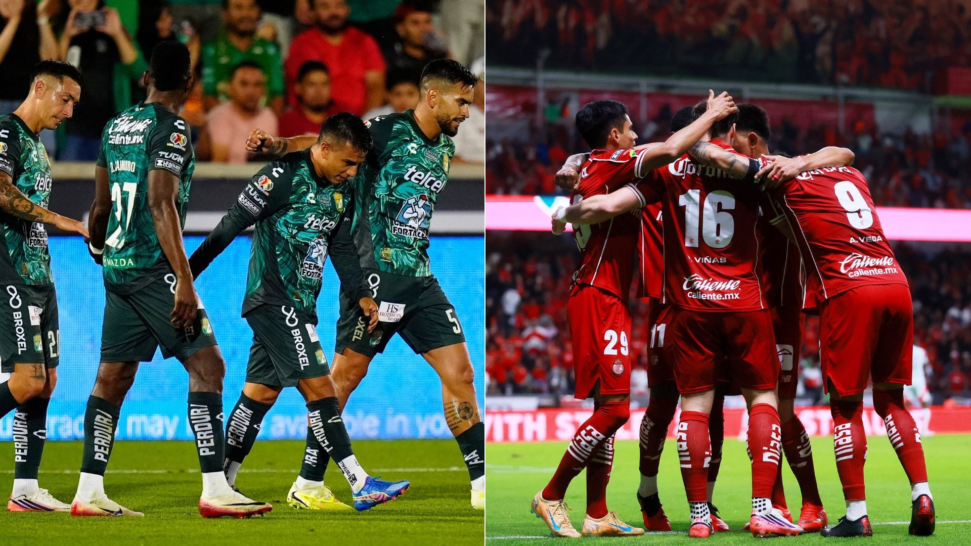 Toluca y León se enfrentarán en la semifinal de la Leagues Cup (REUTERS/Eloisa Sanchez)
