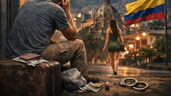 Extranjero lleva más de un mes varado en Colombia tras ser escopolaminado por una joven de 21 años en Antioquia