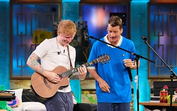 Ed Sheeran tocó con Grison