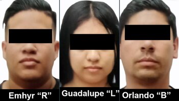 Las tres personas están en