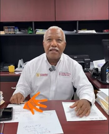 Roberto Barreto Bohórquez Registro Civil