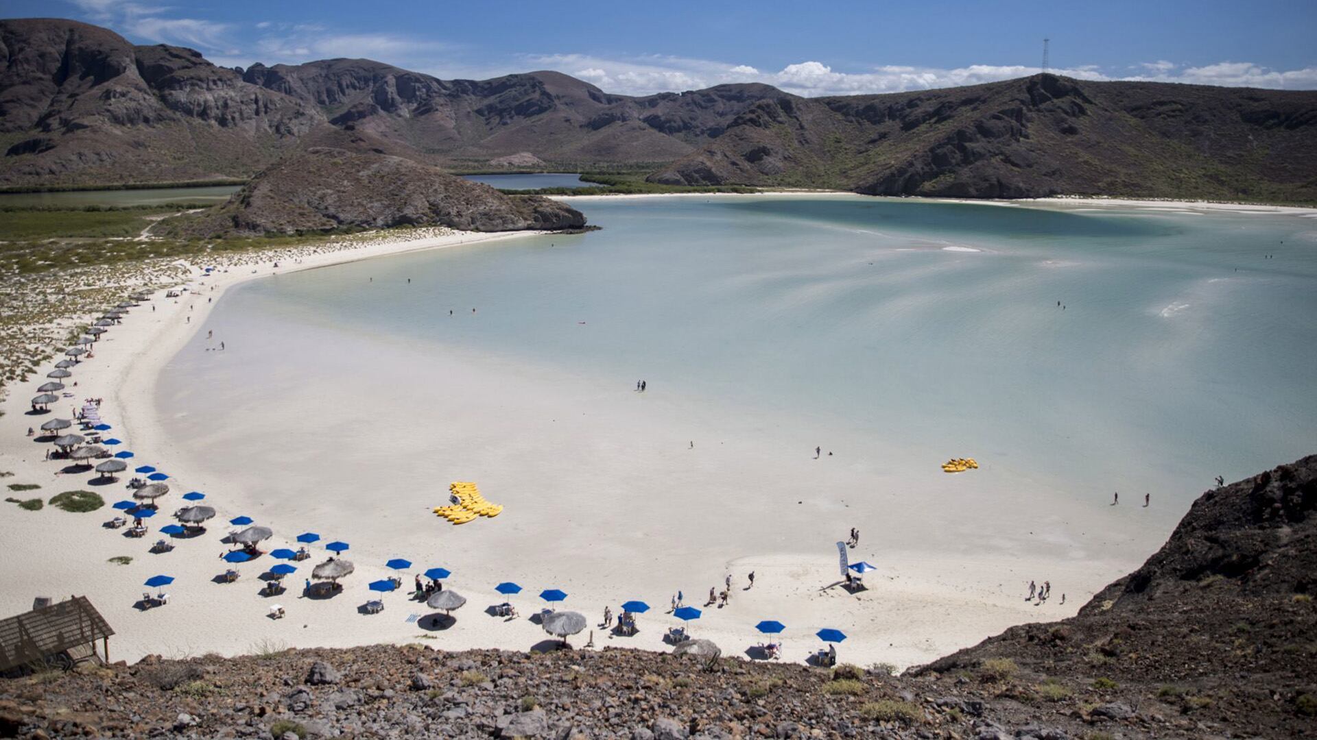 Balandra es considerada por muchos como la playa más bonita que existe en MéxicoFoto:Cuartoscuro