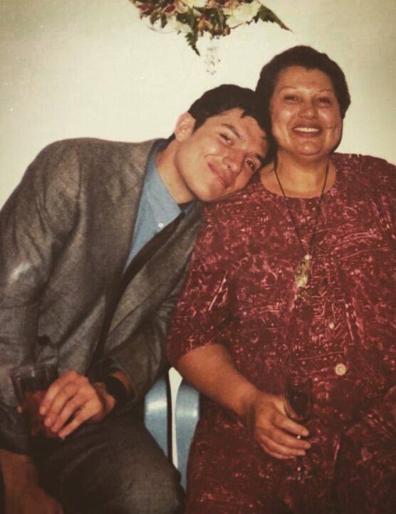 Ella era la esposa de Gustavo Angarita - crédito @gusangarita/IG