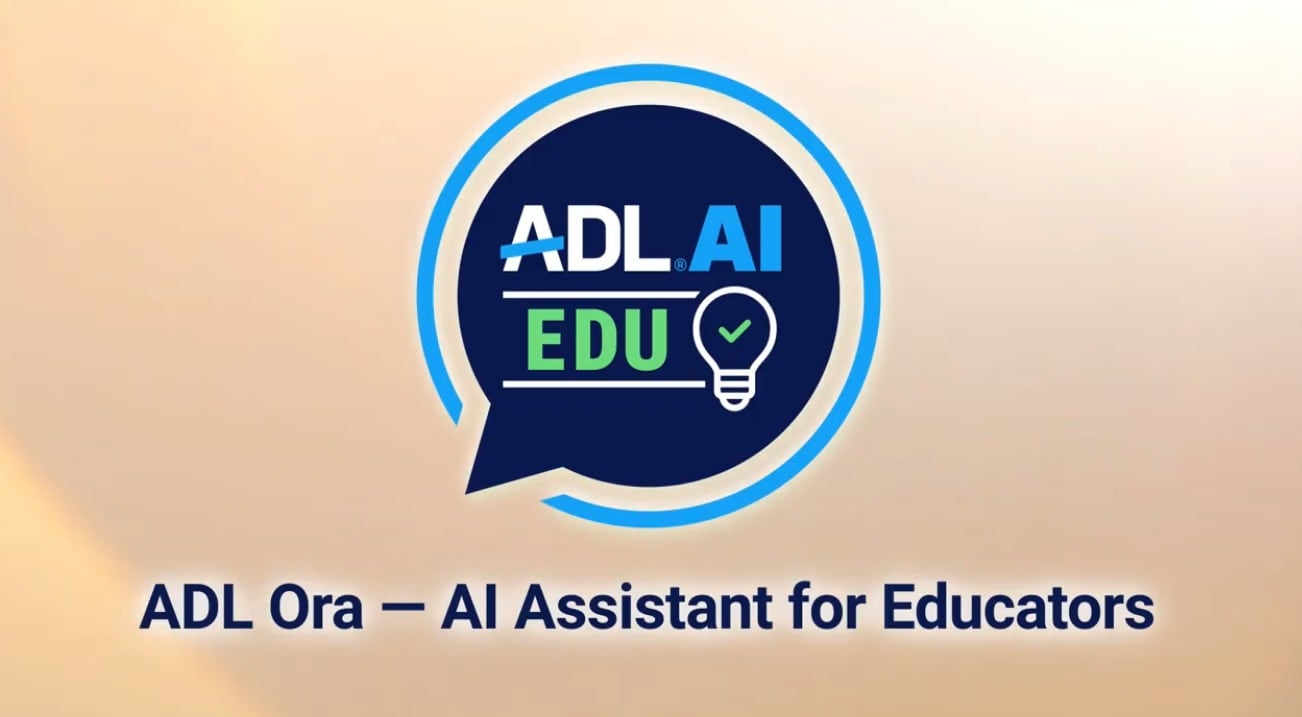 ADL Ora integra décadas de materiales educativos, como el programa Echoes & Reflections, para abordar temáticas sensibles con rigor