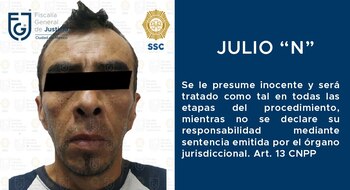 El presunto culpable de la