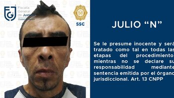 Julio “N” fue vinculado a