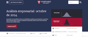 Harvard ofrece un curso especializado