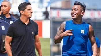 'Chicho' Salas fue el entrenador de Christian Cueva durante el 2023 en Alianza Lima. - Crédito: Difusión