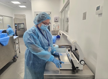 La central integra tecnología avanzada para el lavado, desinfección y esterilización de instrumental médico. Cortesía: Meditek