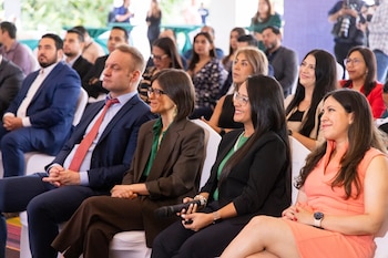 Más de 1,400 empresarios y colaboradores recibieron capacitación en gestión ambiental y producción más limpia, fortaleciendo la economía verde.(Cortesía: Unión Europea en El Salvador)